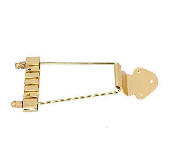 6-strengs trapesstykke for jazzgitar  Gull