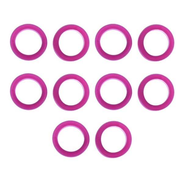 1/2/3/5 10x Barber Frisør Saks Fingerring Purple 10 pcs 1 Pc