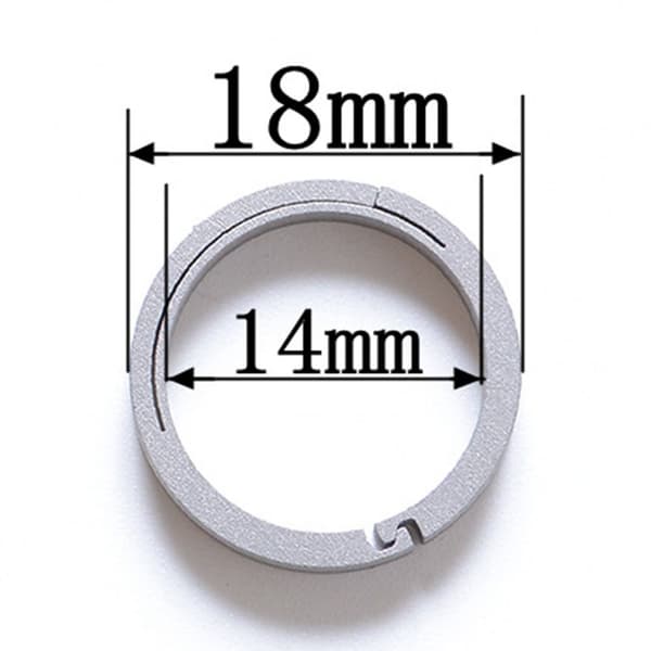 Avaimenperät Avaimenperät Solki Riipus MONIVÄRINEN 18MM