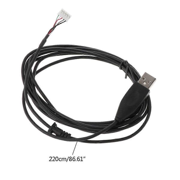 USB-muskabelersättningskabel för Logitech G300 G300S Gamingmöss