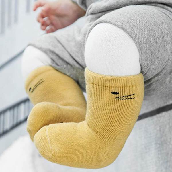 3 par baby vinterstrømper Tykke tegneserie dyr 0-36 måneder Style 1
