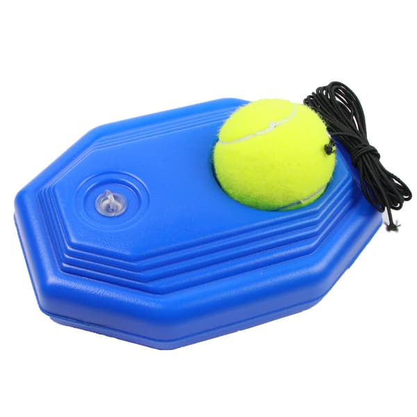 Tennis Trainer Rebound Baseboard with 1 Long Rope Balls Excellent