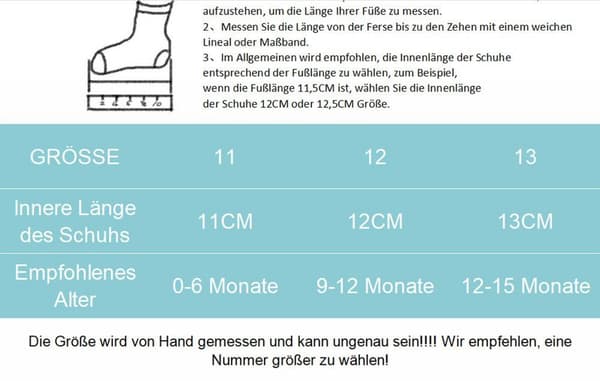 #12CM Vuorattu Nahkaiset Vauvan Saappaat Vauvan Saappaat Kengät Pehmustetut Lämpimät#