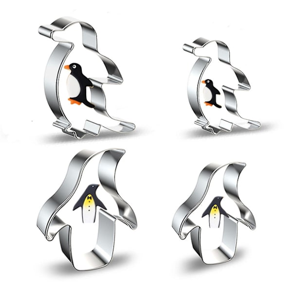 4 stycken Dvs S Mindre stålmaterial Penguin Sd Ba Gadts