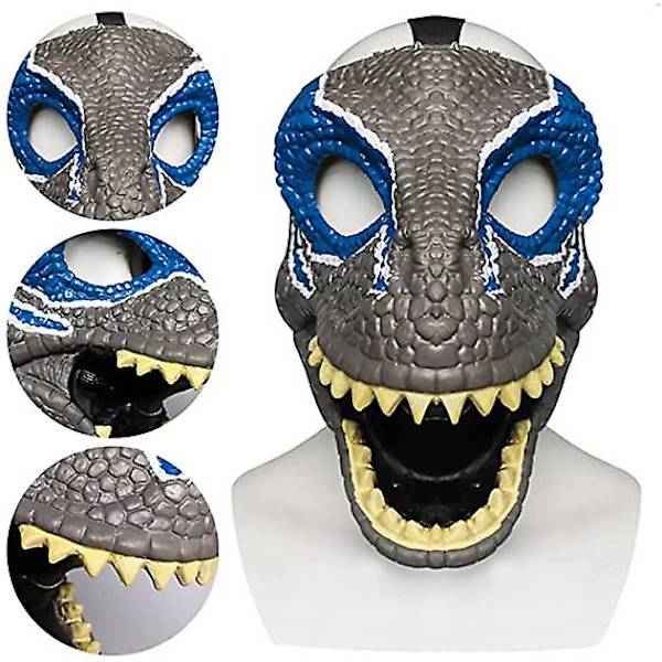 Halloween Party Tyrannosaurus Rex Dinosaur Mask Green