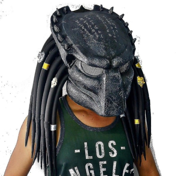 Predator Replika Maske Latex Maske Halloween Kostume Prop Sen