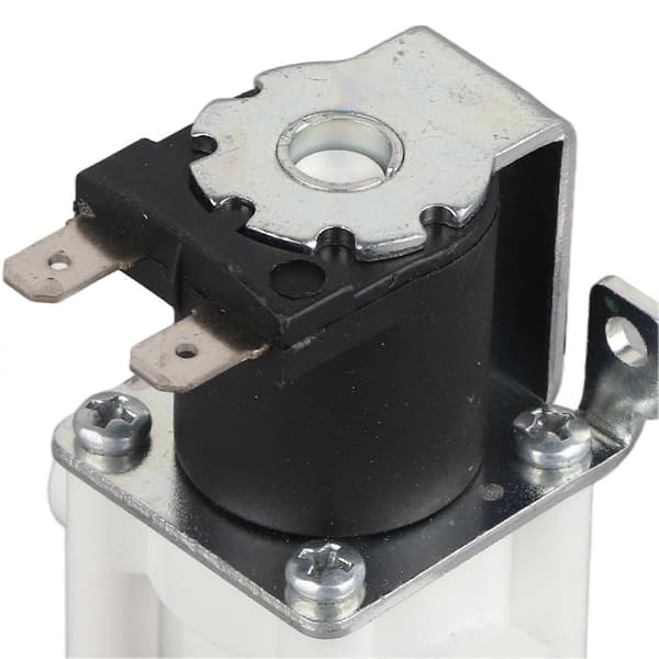1 st DC 12V Vatten Elektrisk Magnetventil Magnetisk Reningsventil Snabbkoppling Normalt Stängd