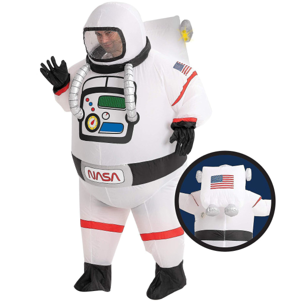 Halloween Astronaut Uppblåsbar Dräkt