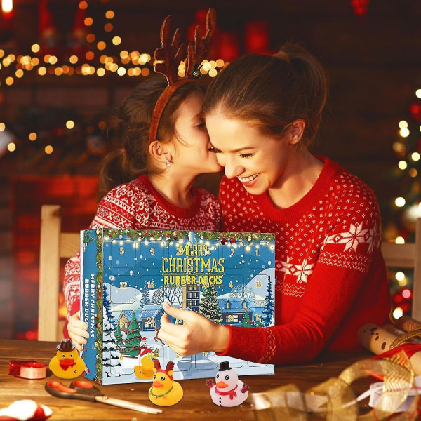 Gummi Anka Advent 2023, Advent 2023 Barn, Advent Anka Bad Till 02-24 ducks