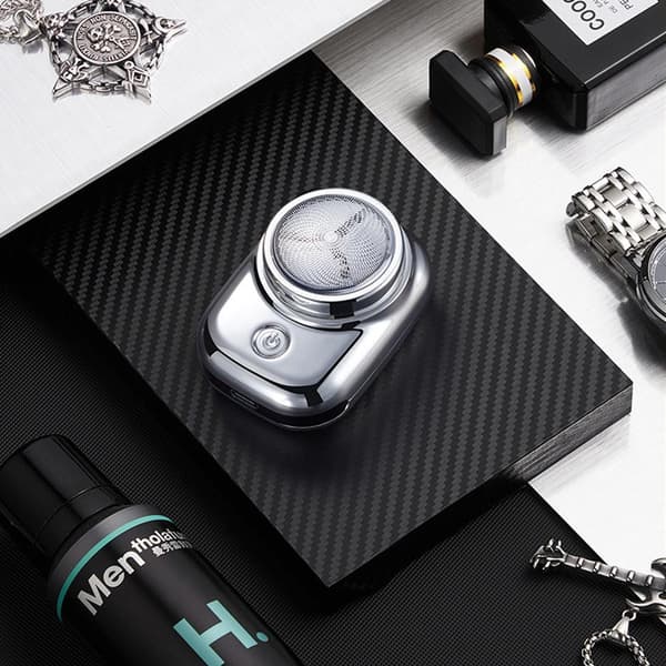 Elektrisk rakhyvel för män, MINI-RAK BÄRBAR ELEKTRISKA RAKapparater USB R blue One-size