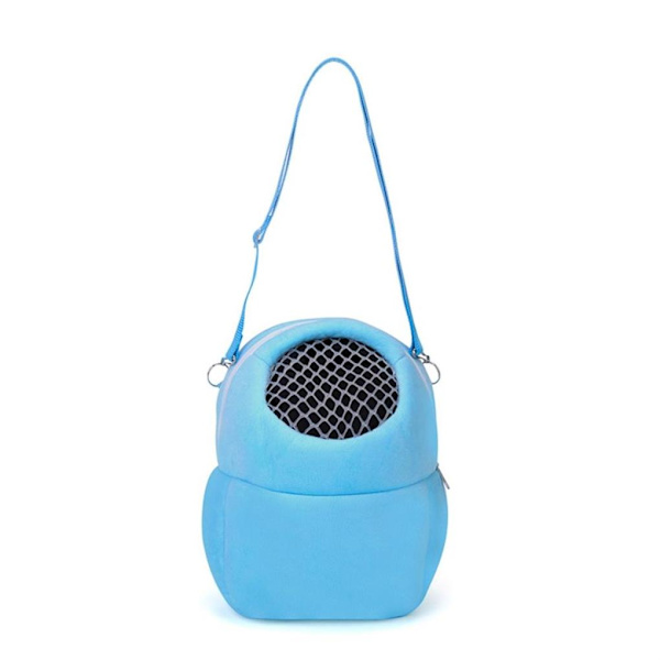 Mouse Bärväska Andas mjuk dragkedja Varm Hålla sova Blue L