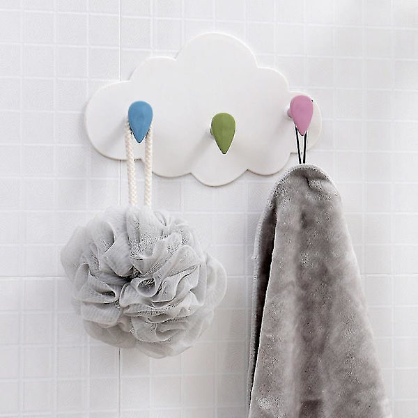 Dewenwils Raindrop Sticky Hook, Vegghengende Sømløs Sticky Hook