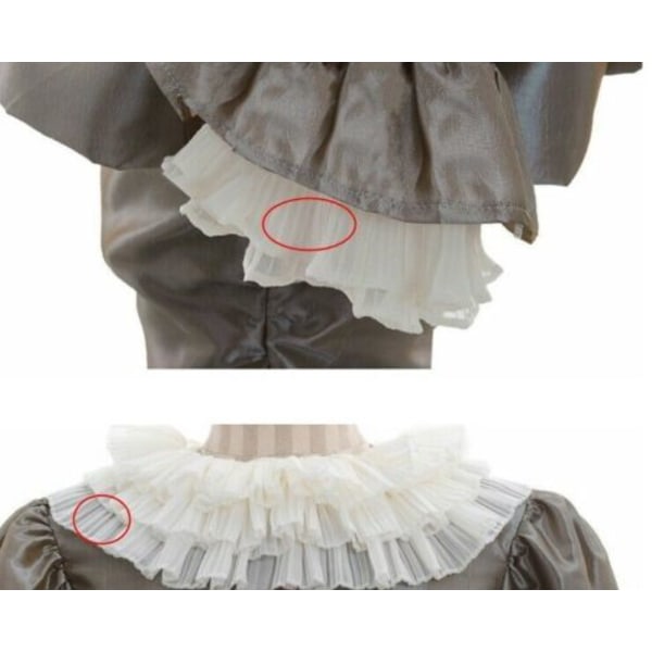 Halloween Cosplay Stephen King's It Pennywise Klovnemaske Kostume Silver Men L