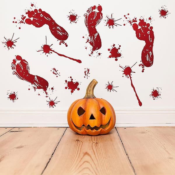 6 kpl Halloween-tapetteja Halloween-koristeisiin