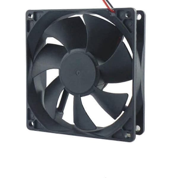 DC Køleblæser Børsteløs Blæser Computer Blæser Kabinet 5 tommer Kugleleje Udstødningsblæser 12025 120mmx120mm x25mm (DC12V 0.33A)