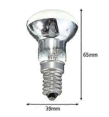 30w E14 R39 Lava Lampe Reflektorlampe, Dimbar E14 Sockel R39 Varmelampe, Ac220-240v 4 Pakning