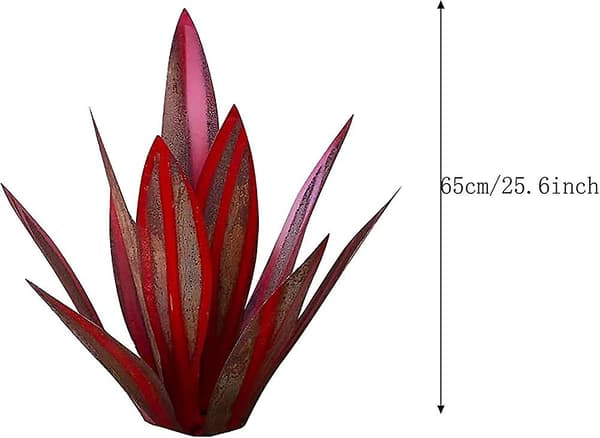 Hetangyuese havefigurer til udendørs brug, agave dekoration havepynt gave