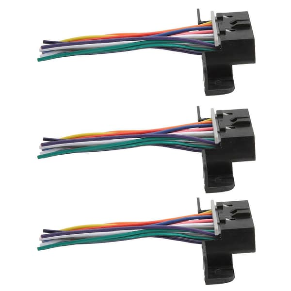 3 stk 16-pinners hunn OBD2-kabelkontakt J1962F diagnostisk kabeladapter for biler