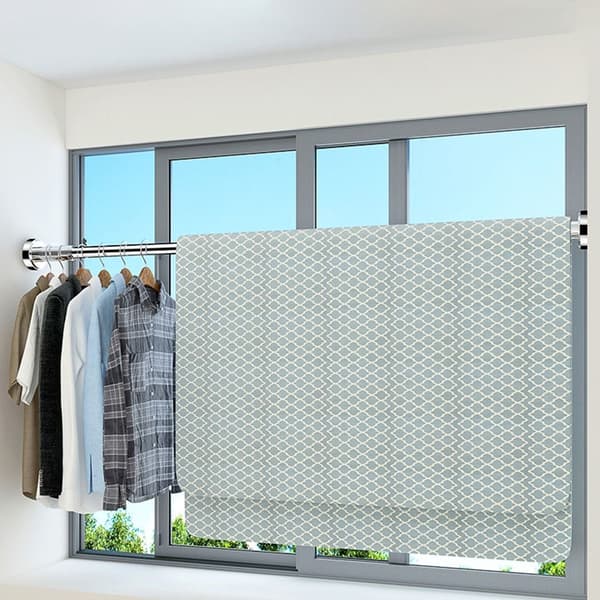Tørrestativ teleskopstang HVID 35-50CM 35-50CM