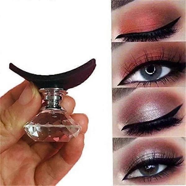 Ögonskuggsvecklinjesats, bärbar personlig ögonskuggspuderapplikator ögonmakeup