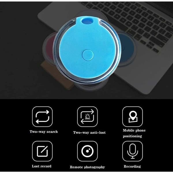 #(Rosa) 1 stk GPS Hundefinner, GPS Halsbånd Anti-Lost Katt Lokator#