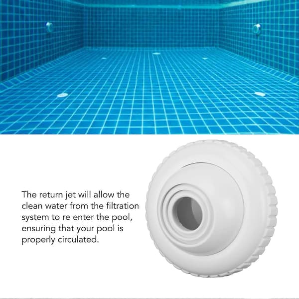 3 stk. Pool SPA Jet Dyser Vandretningsstrøm Indløb Swimmingpool Return Jet Fitting Øjenbold til Hayward SP1419C
