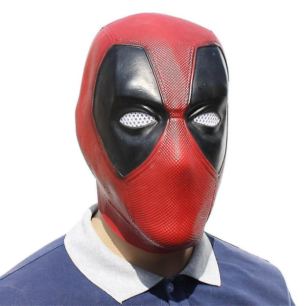 Halloween Mask Party Dans Mask Deadpool Latex Kostym Rekvisita