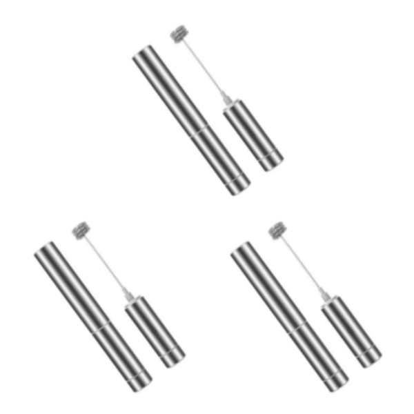 1/2/3 elektrisk melkeskummer Håndpumpe Skummer Mesh Maker Creamer 3Set
