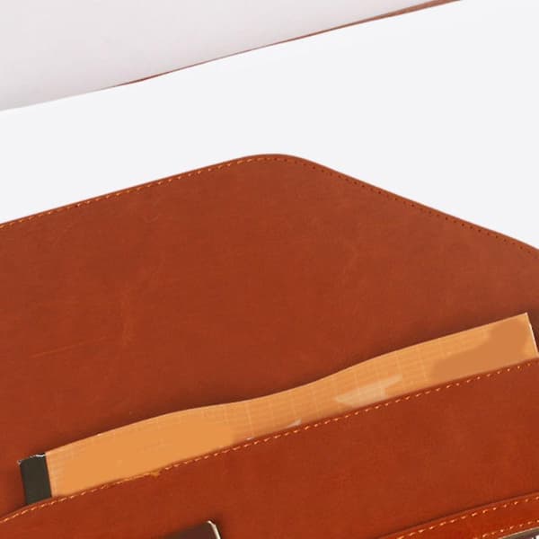 A5 Dokumenttaske Mappe Clipboard Business Kontor Finans Skoleartikler (blå)