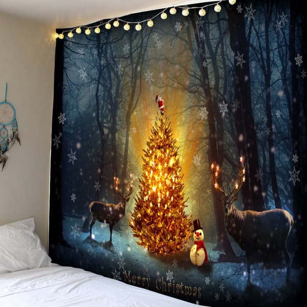 150cm*100cm, Gobelin Juledekoration Baggrundsstof