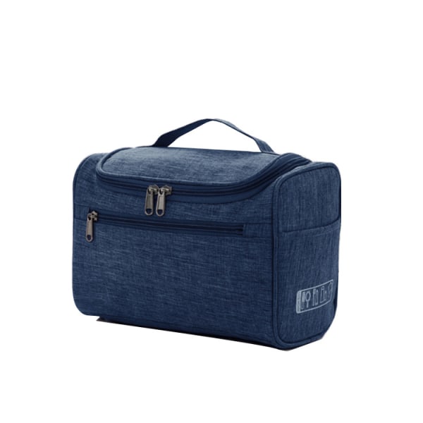 Stor vattentät toalettväska navy blue