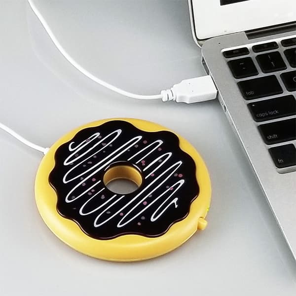 Hot coasters, donutformet USB-koppvarmer