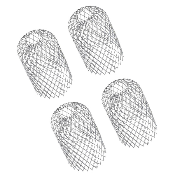 1/2/3/5 4x justerbar storlek aluminiumrännskydd för avlopp 15cm high 8cm diamet 1 Pc