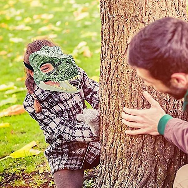 Halloween Party Tyrannosaurus Rex Dinosaur Mask Green