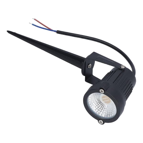 LED Spotlight 6W RGB Vandtæt Plæne Floodlight Have Rund Underjordisk Lys Jordstik Lys 220V