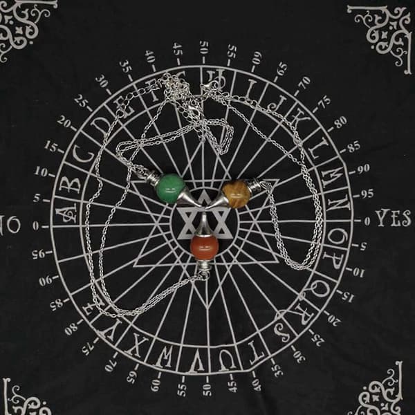 Spådom Tarot Alterdug Firkantet Klud Astrologi Hekseri Gobelin