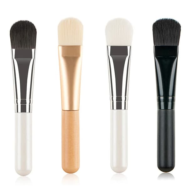 Maskebørste Flad Blødt hår Rengørende Hudpleje Makeup Værktøj