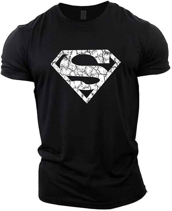 Superman Vascular Gym Træningstop Black L