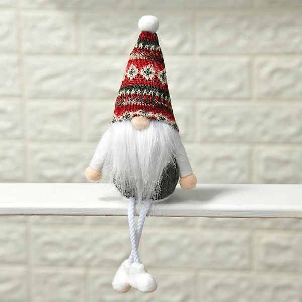Christmas Gnome Ansiktslös För Docka God Jul
