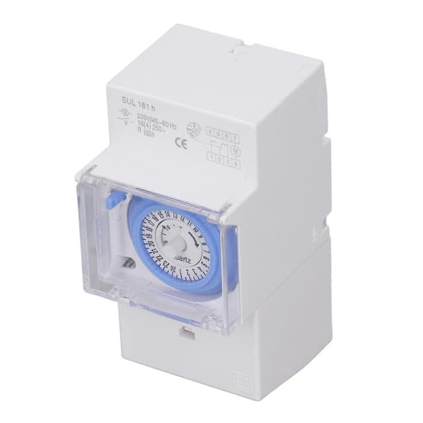 24-timers mekanisk timer vanntett programmerbar 24-timers tidsbryter for utendørs AC230V