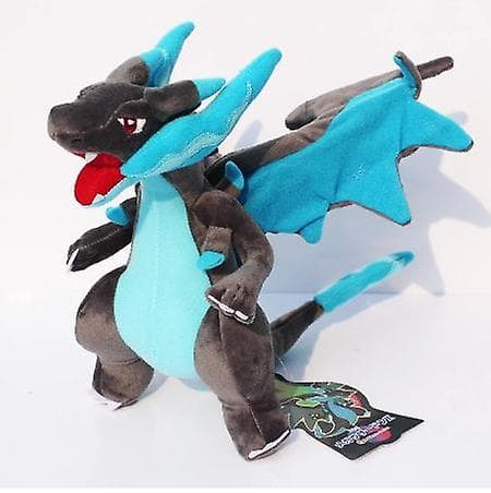 25 cm Mega Evolution Plyschleksaker Blå Charizard Mjuka stoppade dockor Present Barn