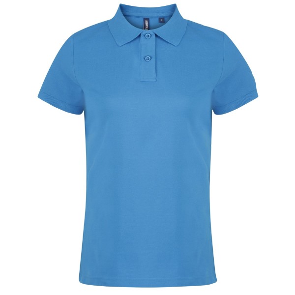 Asquith & Fox Dame/Dame Enkel kortærmet pikétrøje Sa Sapphire XS