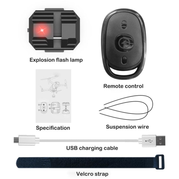 Drone Kaster Airdrop Frieri Transport til Mini 3 Pro