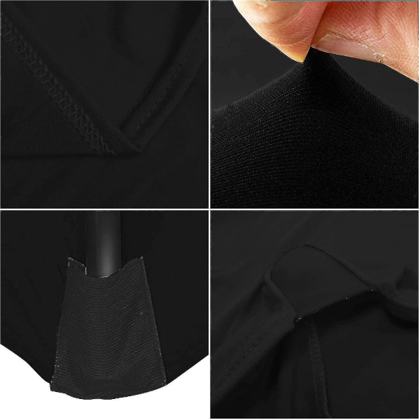 Cover Monterad polyesterduk Stretchduk grey