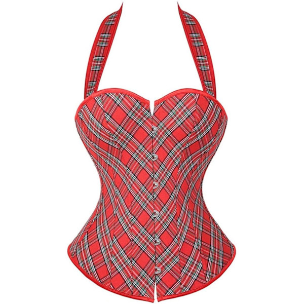Korsetit naisille Overbust Bustier Top Gothic Sexy Shoulder 604 M
