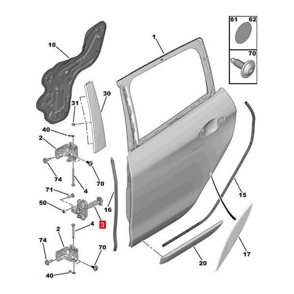 Oven Ovihinge Stop Check Strap Limitery 9675585080 Suojaava Oven Hinge Catch Strap Vaihto Citroen CELYSEE 2012-2017