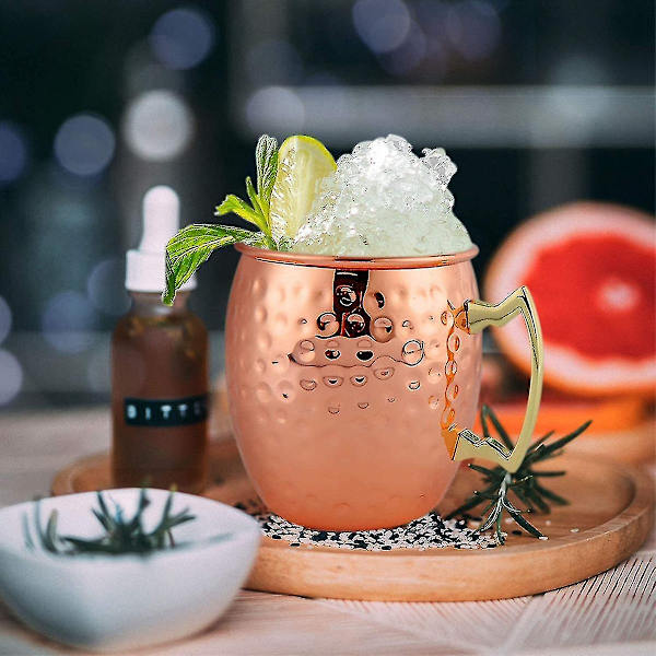 Moscow Mule Mukit - 4 kappaleen valmistettu mukisetti