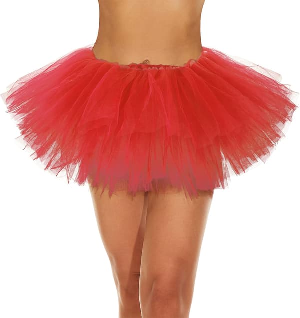 Tutus för kvinnor Layered Tulle Tutu kjolar Vuxen Classic 80S Halloween