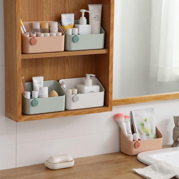 Skrivebordsorganisator Makeup-organisator til soveværelse grön