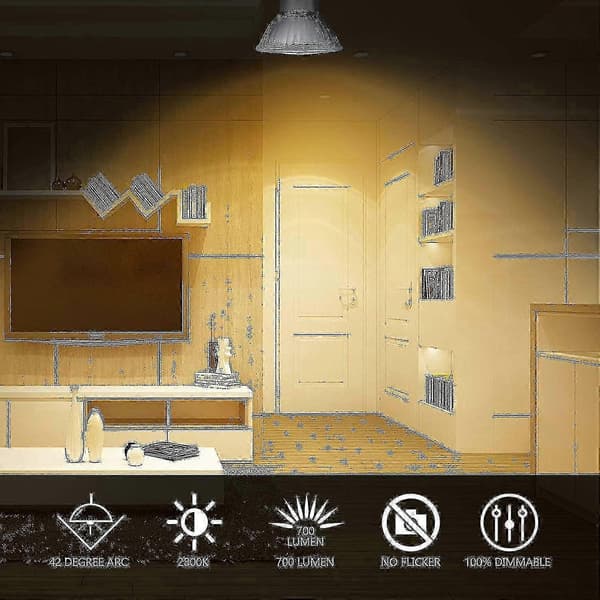 5 stk. Gu10 35w Halogen Spotpære Dimbar, Halogen Reflektorlamper Y